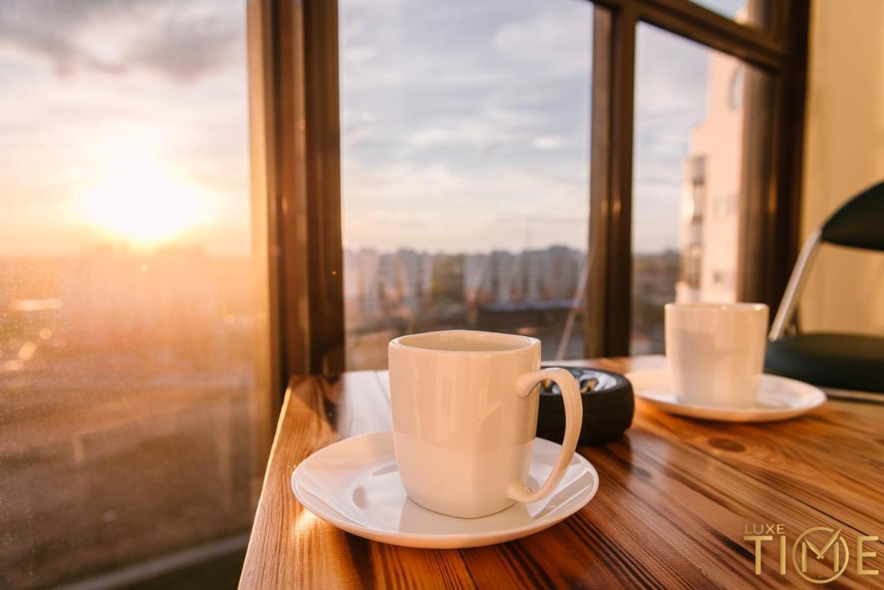 Bright Apartment 9Th Floor Lxt By Grodno Dış mekan fotoğraf